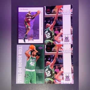 Vin Baker Rookie Cards +2 more 1994-2004